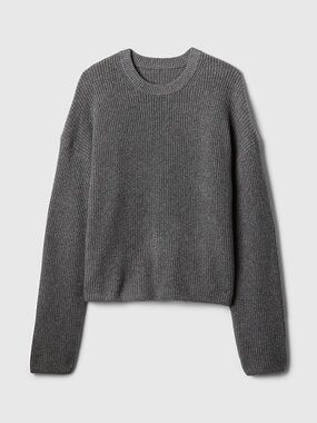 GAP Women’s Crewneck Ribbed Knit Sweater